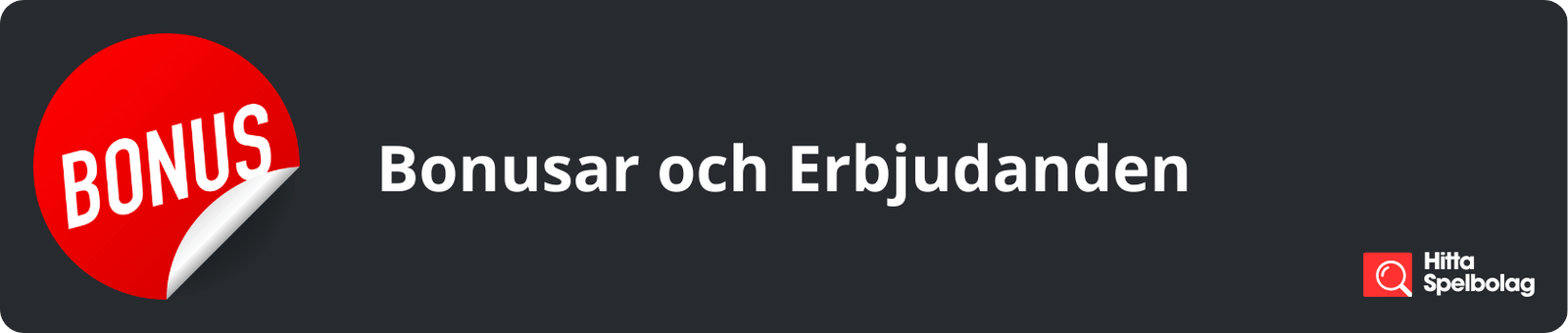 Bonusar och Erbjudanden