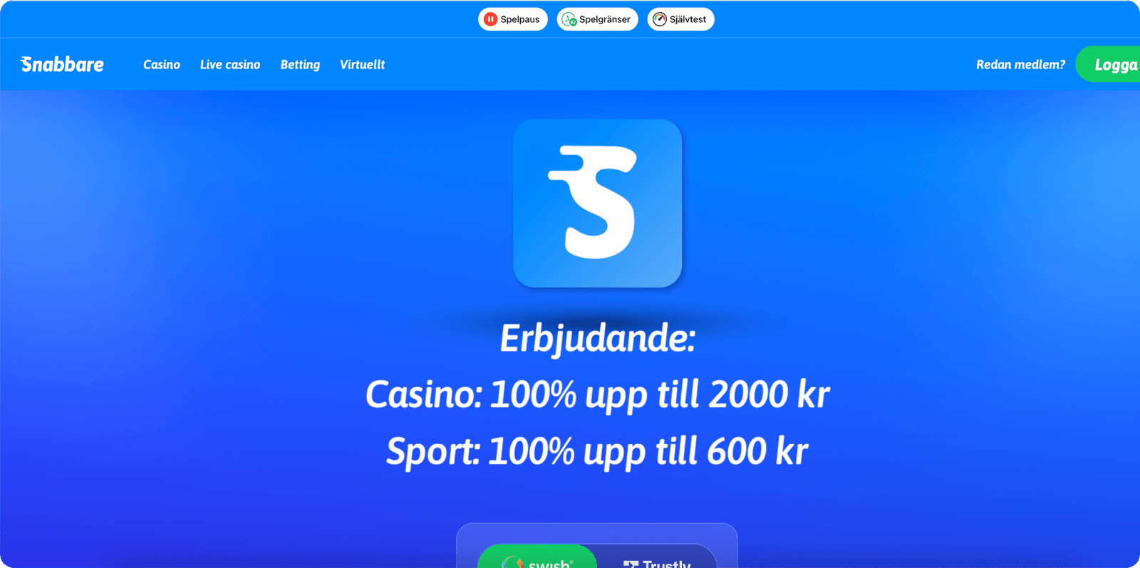 Snabbare Casino Startsida
