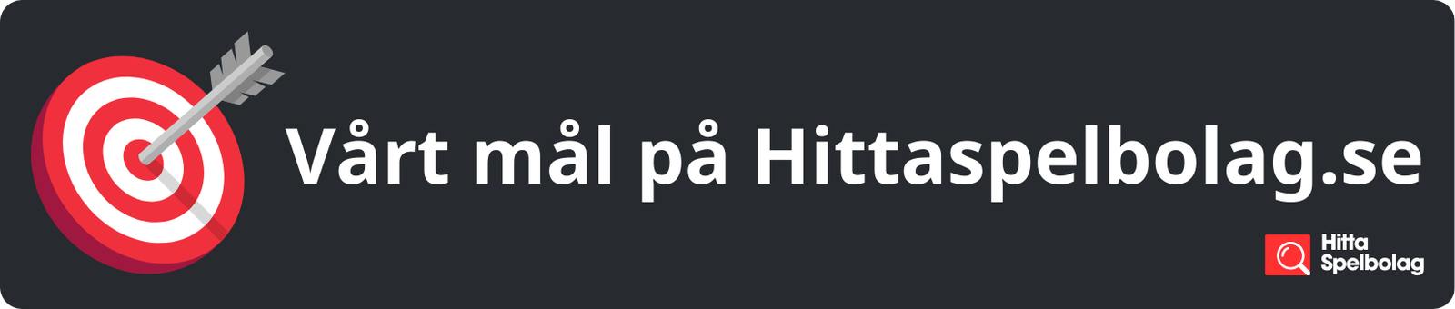 Vårt mål banner