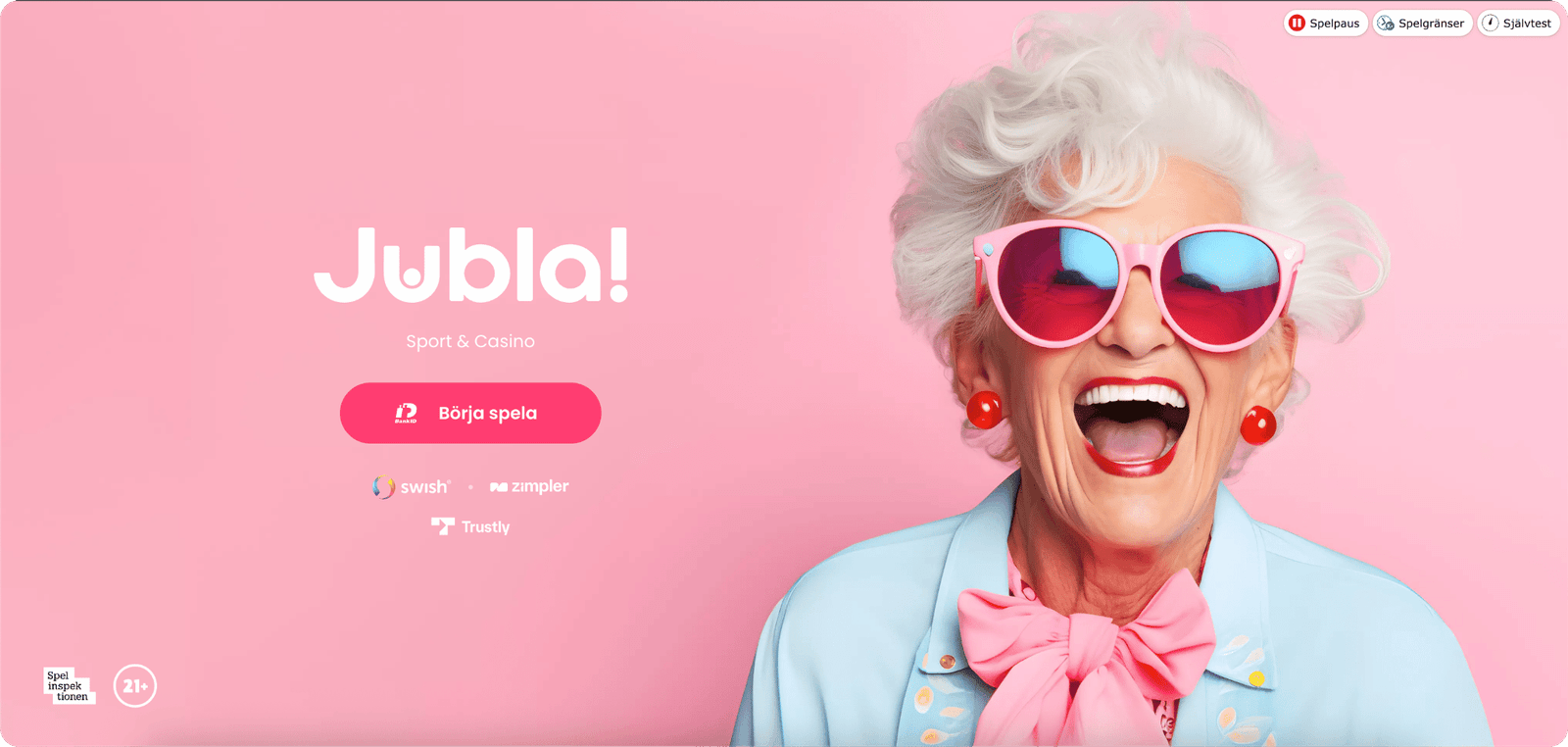 Jubla Casino Startsida