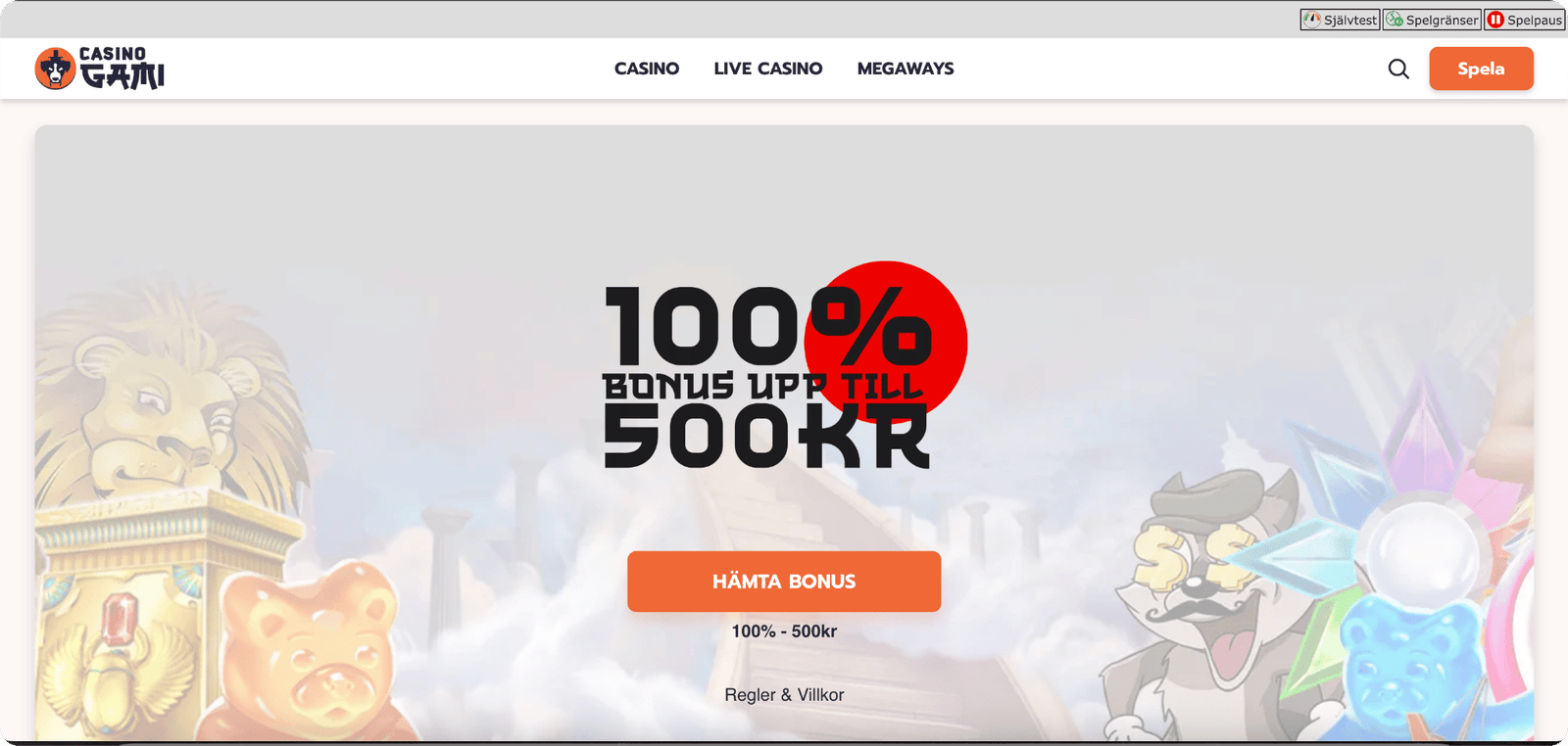 Casino Gami Startsida